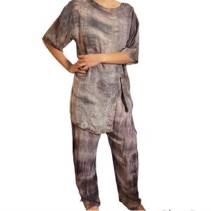 Vintage Uru Yoga Tie Dye Lounge Set